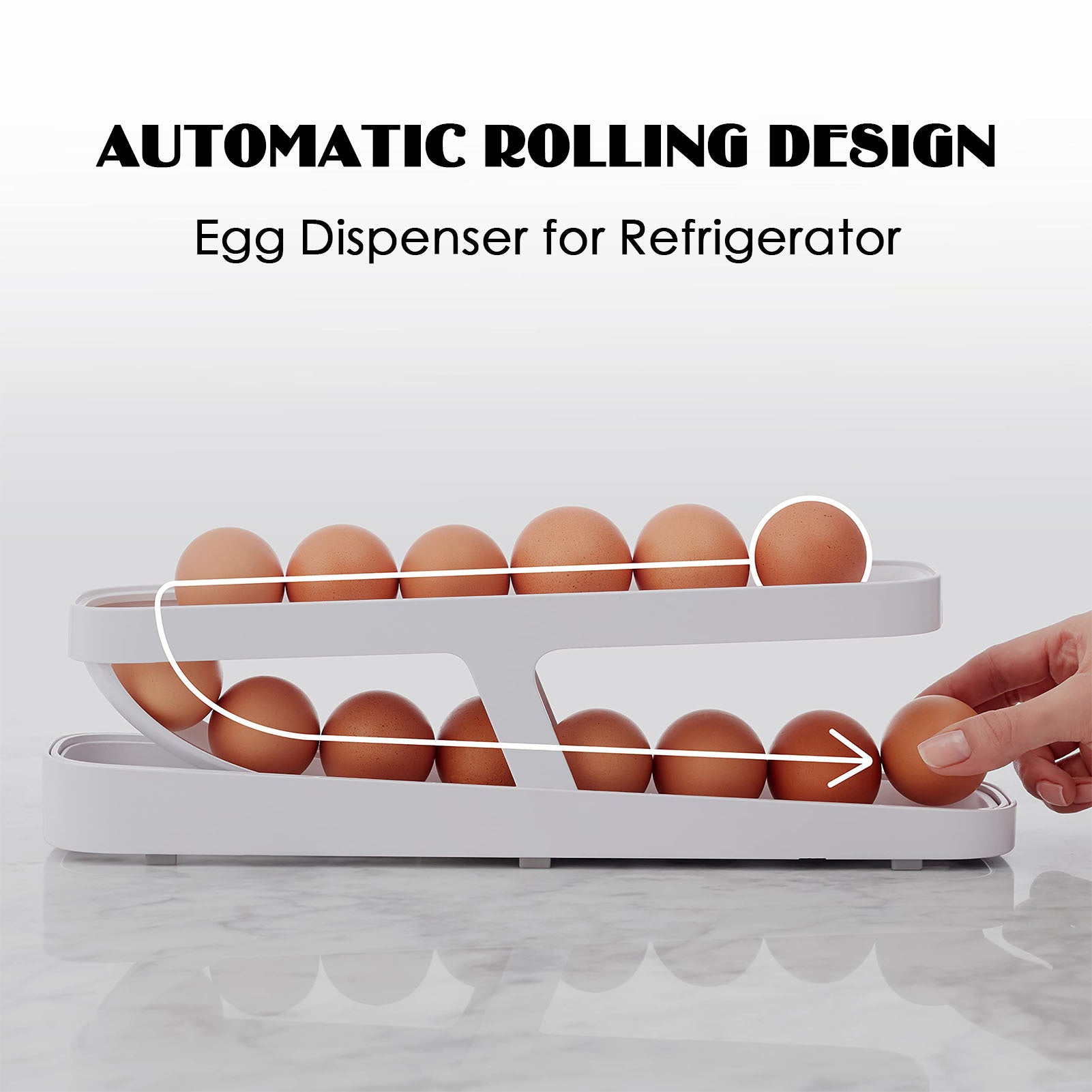 Automatic Rolling Egg Rack