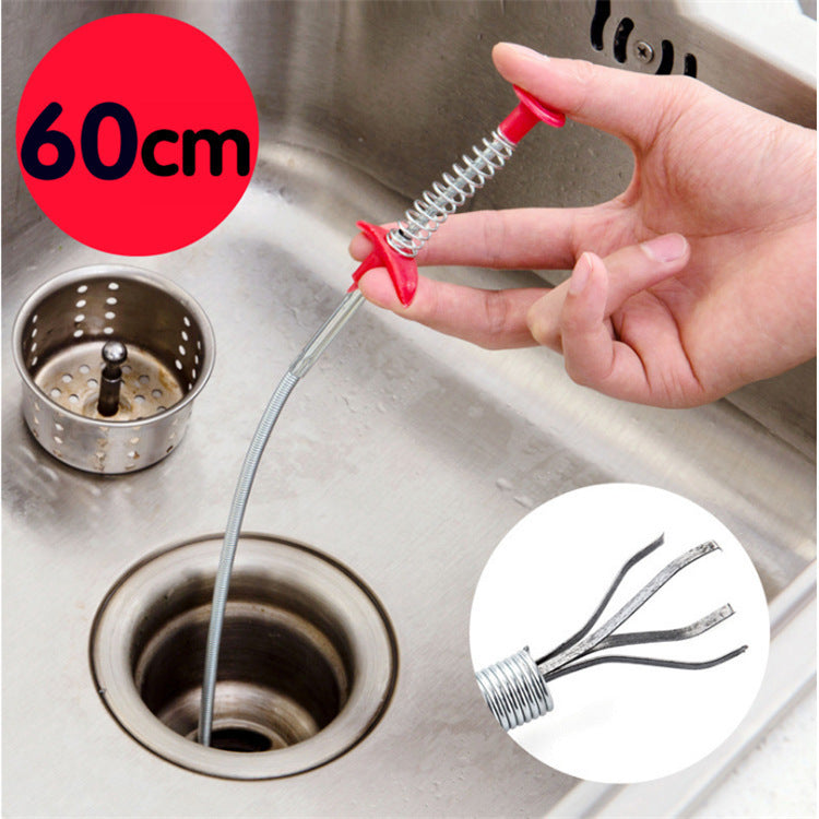 Sewer Dredger Spring Pipe Tool for Kitchen Sink