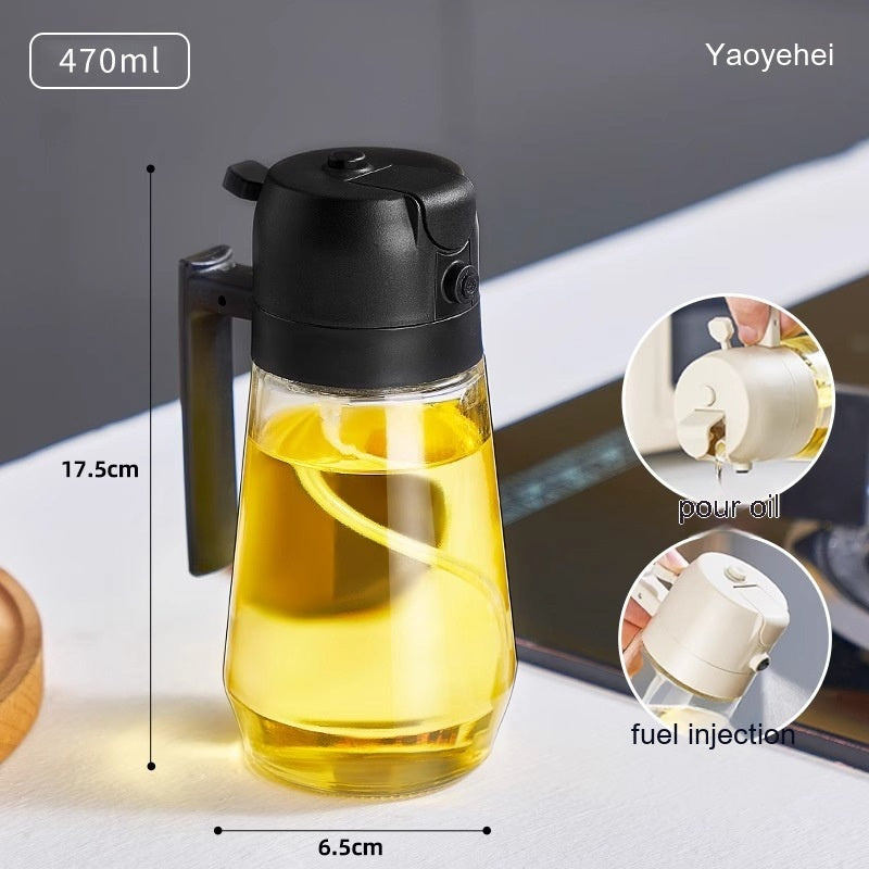 470ML 2-in-1 Olive Oil Sprayer & Dispenser