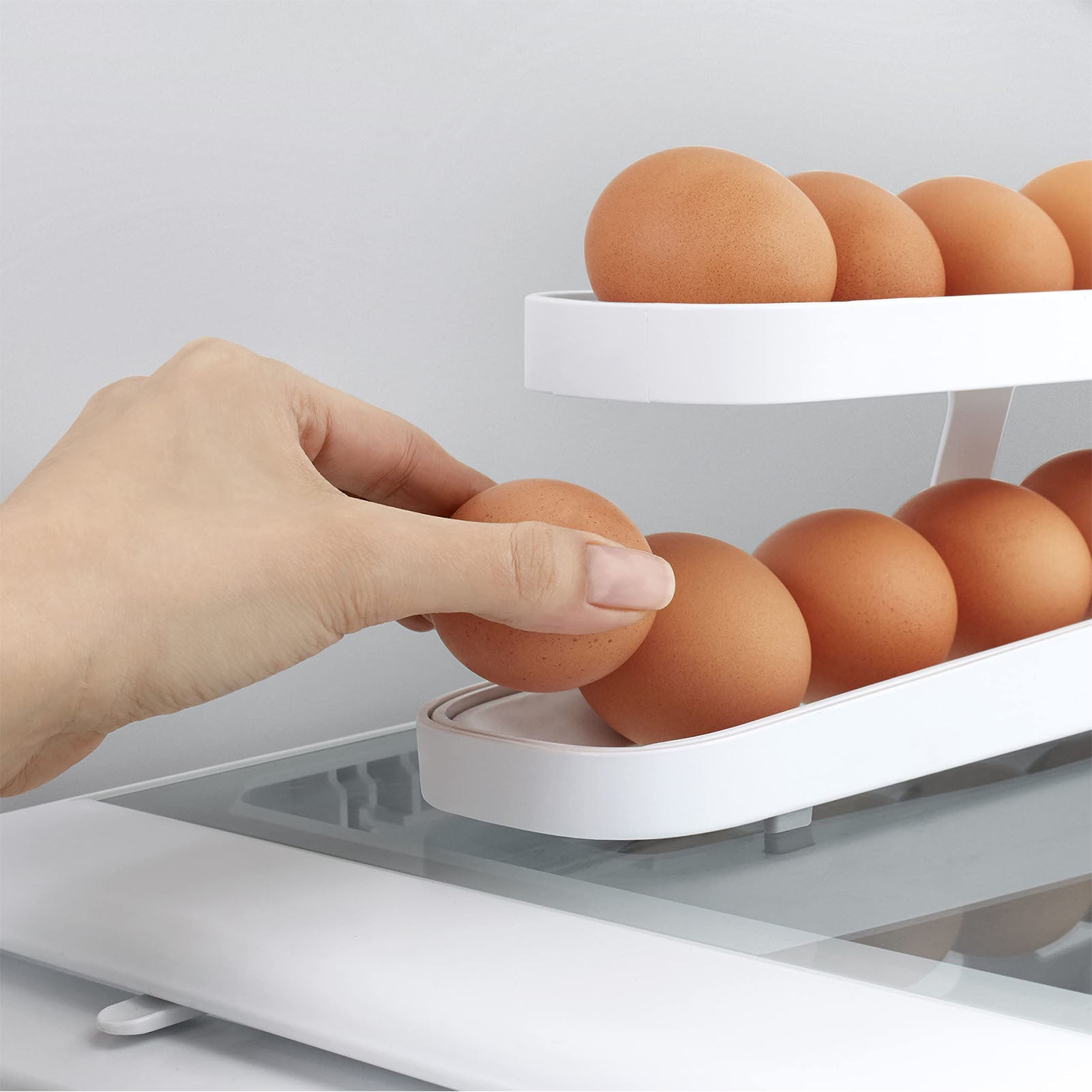 Automatic Rolling Egg Rack