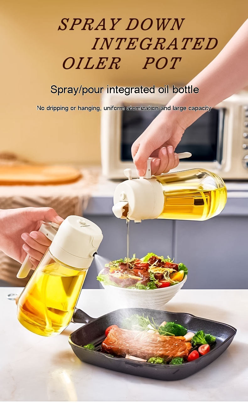 470ML 2-in-1 Olive Oil Sprayer & Dispenser