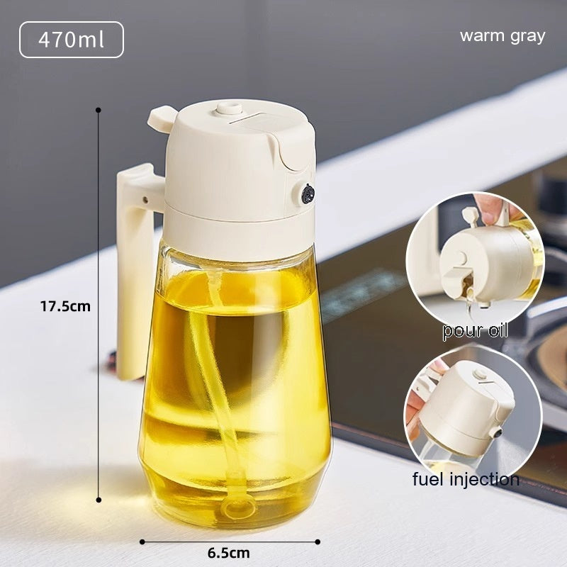 470ML 2-in-1 Olive Oil Sprayer & Dispenser