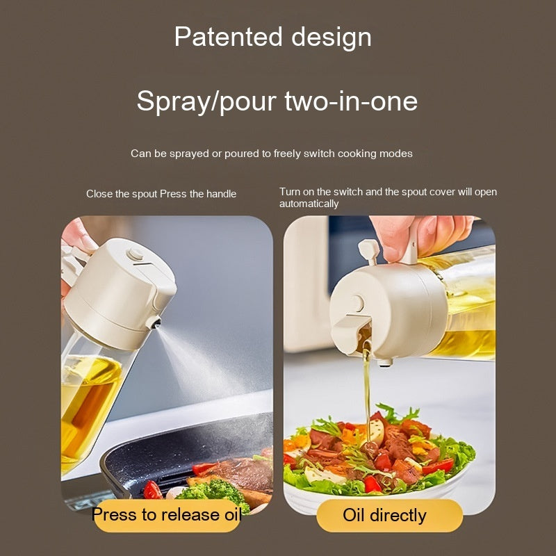 470ML 2-in-1 Olive Oil Sprayer & Dispenser