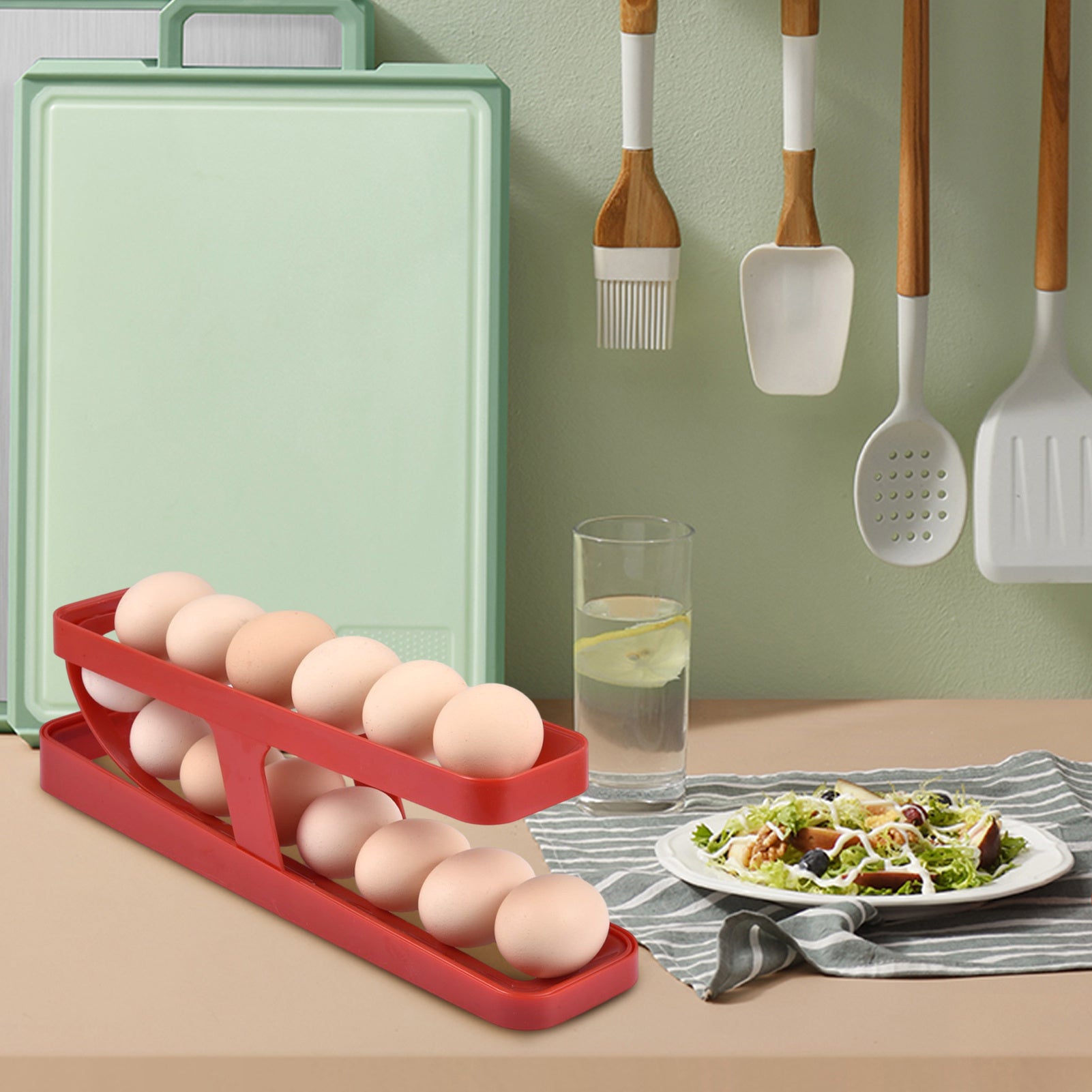 Automatic Rolling Egg Rack